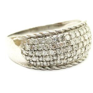 1carat Diamond Platinum Ring